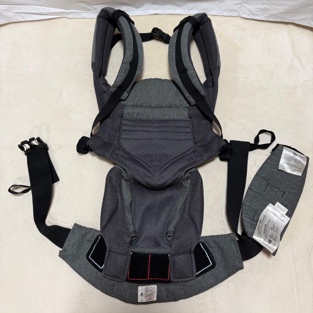 Ergobaby OMNI 360 Cool Air グレー　メッシュ　新生児~