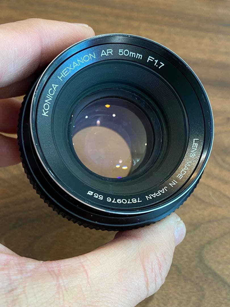 KONICA AUTOREFLEX T3 コニカ　クラシックフィルム一眼レフ　黒