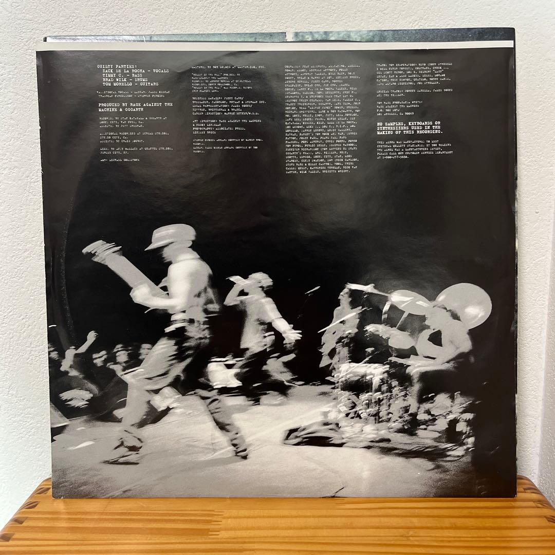 希少USオリジナル盤レコードRage Against the Machine