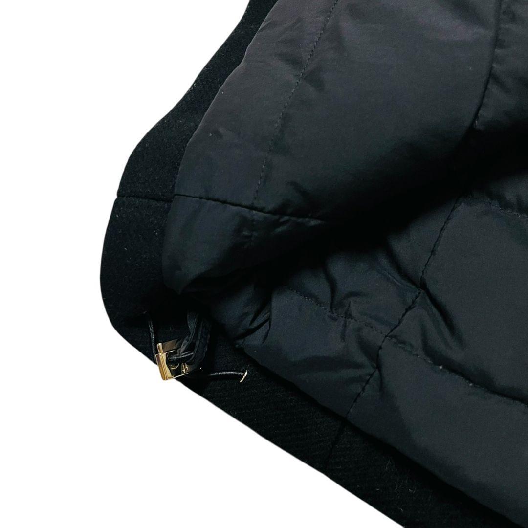 定価20万　HERNO ヘルノ エストネーション　異素材　ロングダウンコート