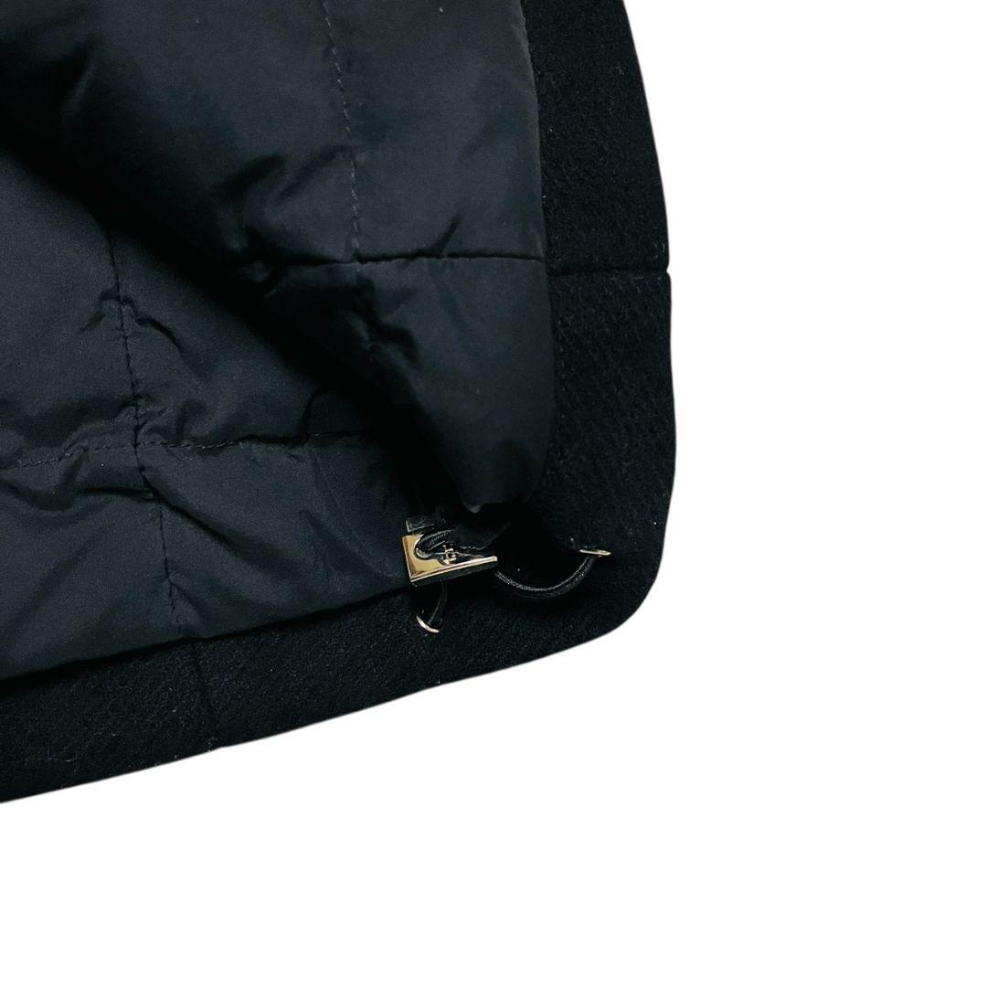 定価20万　HERNO ヘルノ エストネーション　異素材　ロングダウンコート