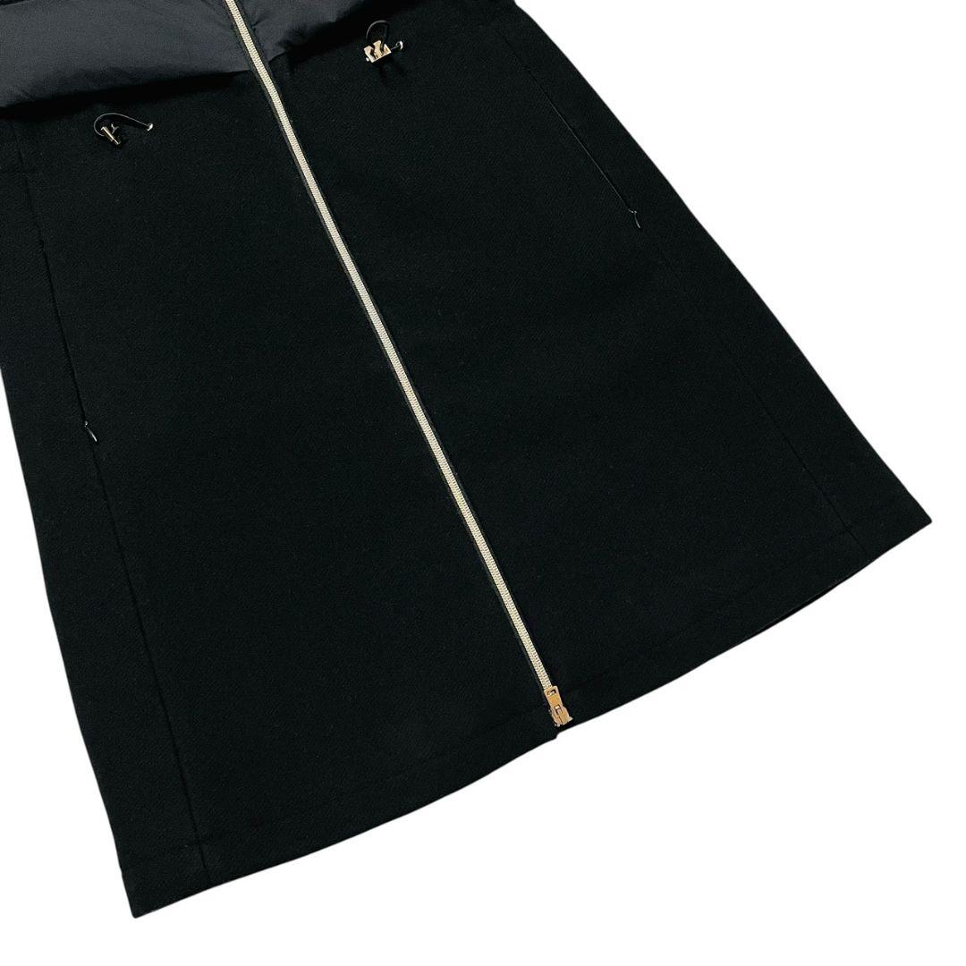 定価20万　HERNO ヘルノ エストネーション　異素材　ロングダウンコート