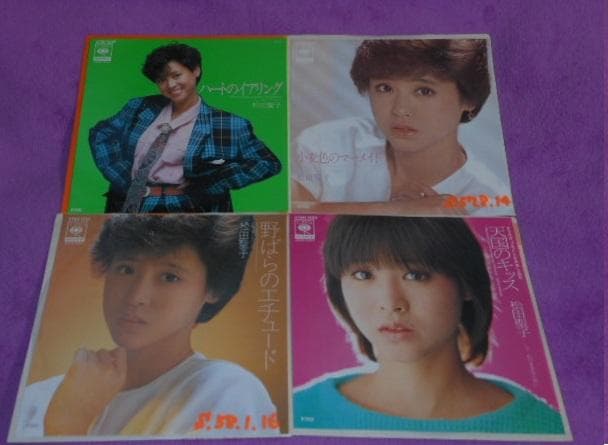 大幅値下げ◆松田聖子 スーパーアイドル◆レコード盤面は未使用の様な美盤２０枚