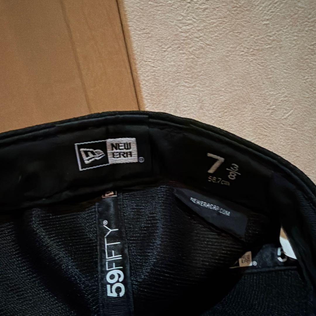 ニューエラ　THE NORTH FACE ノースフェイス　ブラック　58.7cm