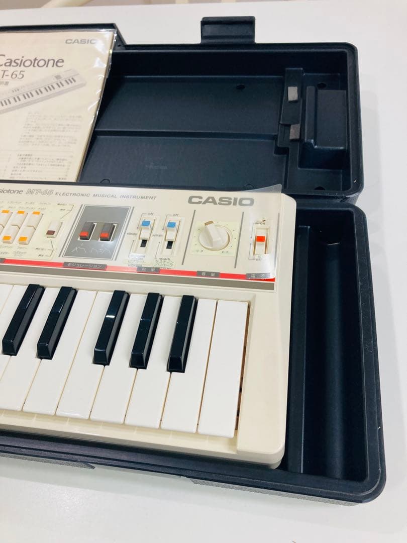 激レア名機！Casiotone MT-65／カシオトーン／シンセサイザー