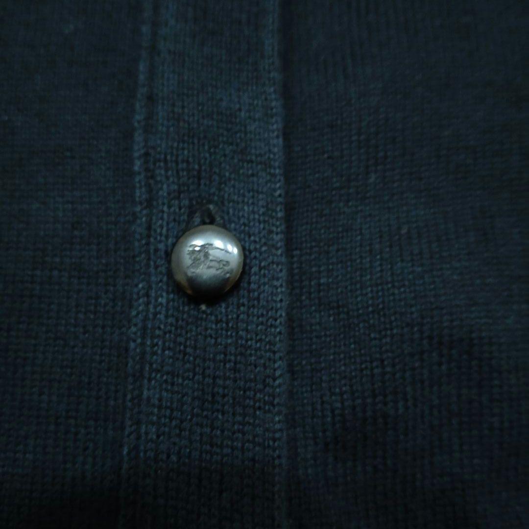BURBERRY BLUE LABEL バーバリー カーディガン ブラック 長袖