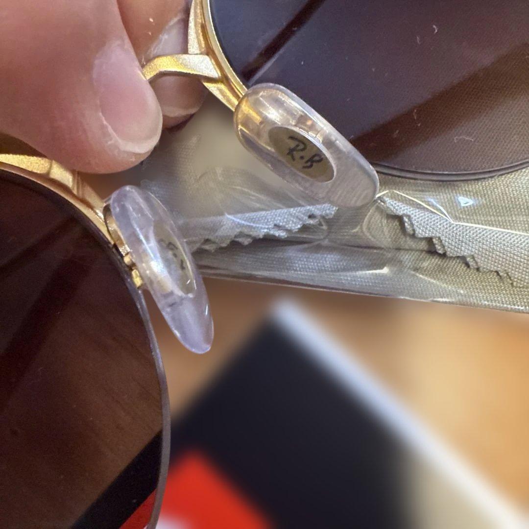新品！Ray-Ban ブラウン ラウンド サングラス