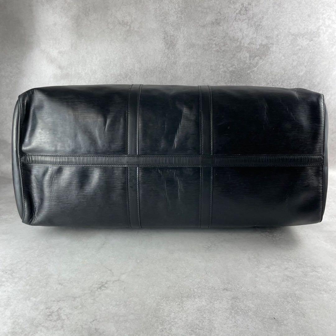 【美品✨】ルイヴィトン キーポル60 エピ ボストンバッグ ノワール 6907黒