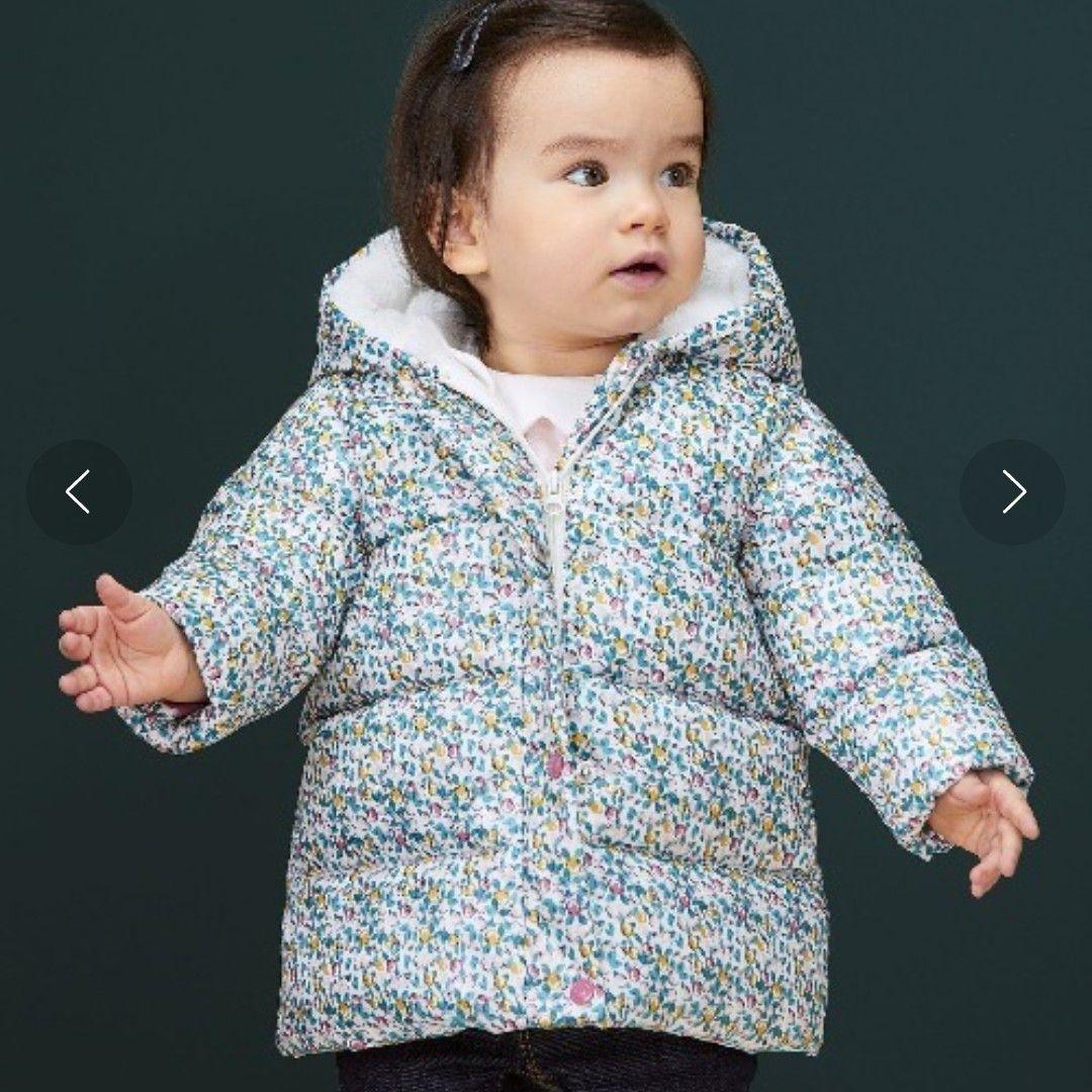 【未使用】PETIT BATEAU 中綿ジャケット 80 フリース 18M