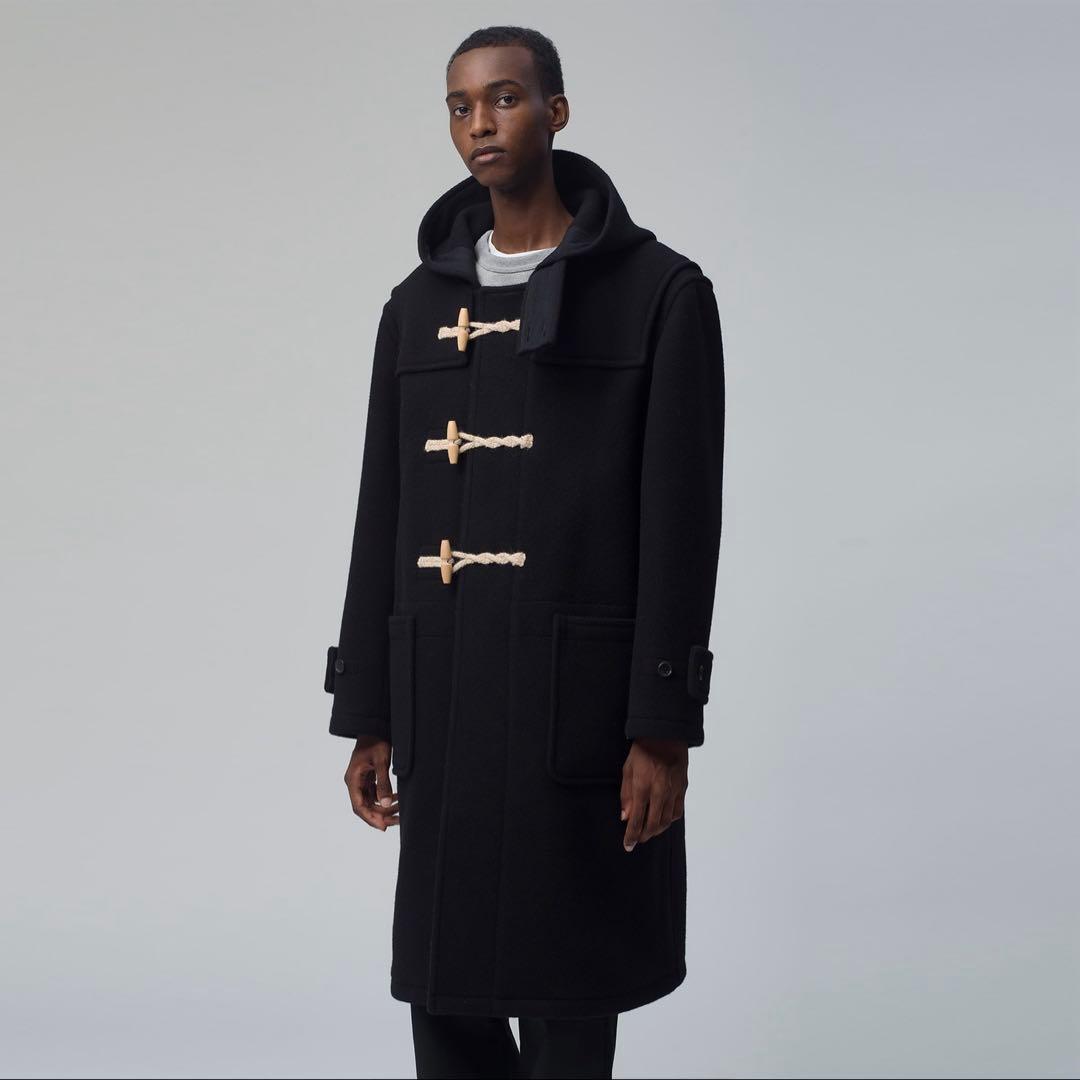 22AW ブルックスブラザーズ×ロンハーマン ムーン生地 メルトンダッフルコート