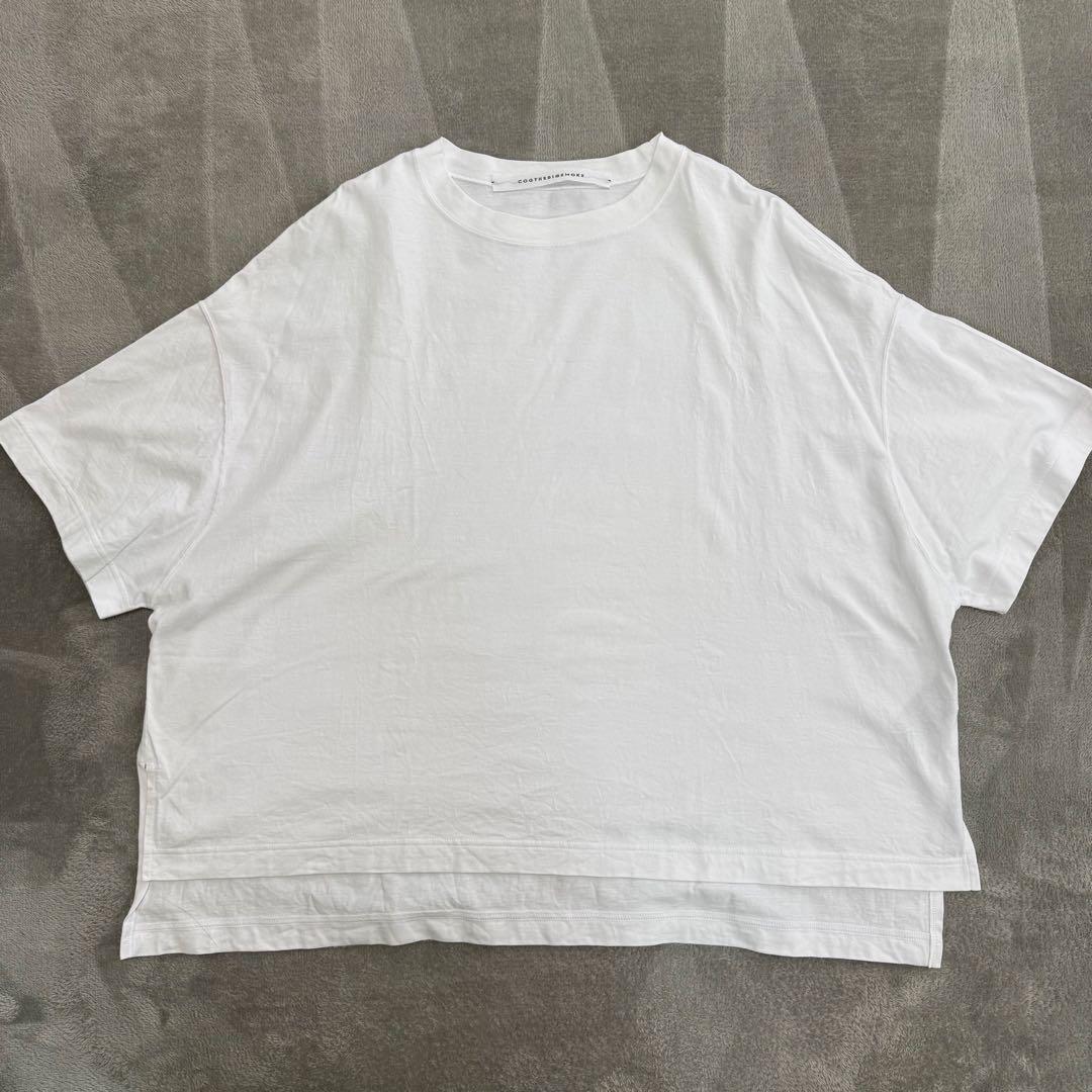 Noble別注 コグザビッグスモーク DELTA T-SHIRT 白 ホワイト