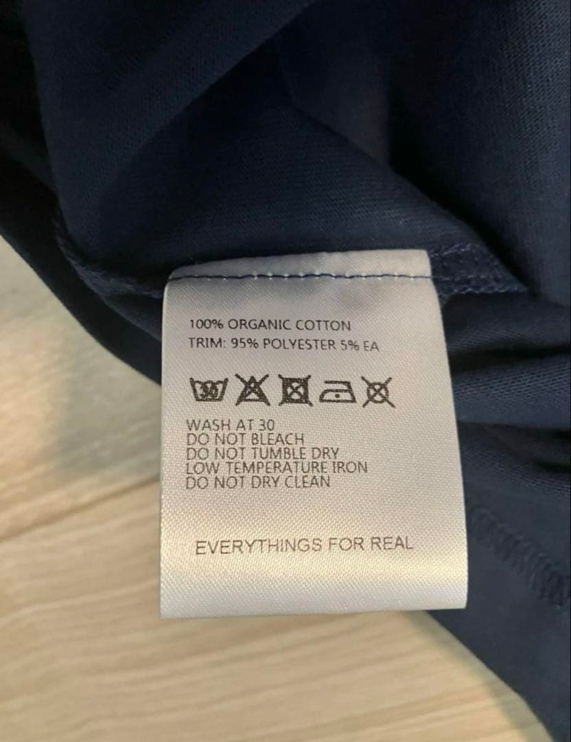 Wales Bonner ロゴTシャツ ネイビー Mサイズ