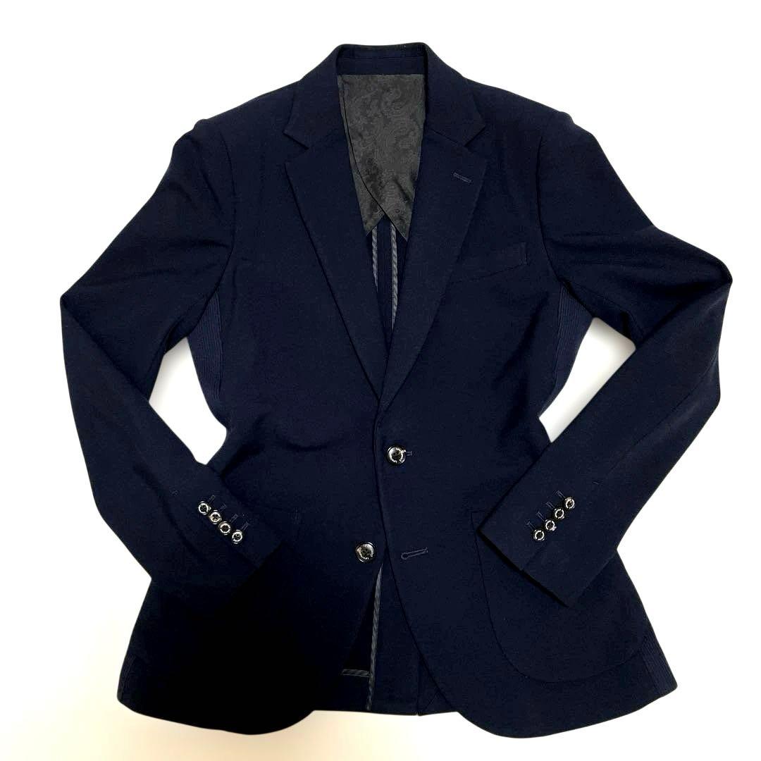 【美品】1piu1uguale3 RIBJACKETMRB054ネイビーサイズⅣ