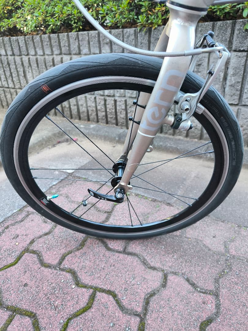 tern verge n8 シャンパンゴールド 改造有
