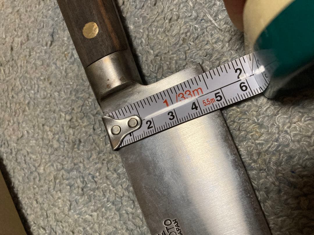 SEGIMOTO 牛刀 約33cm 専用ケース付き