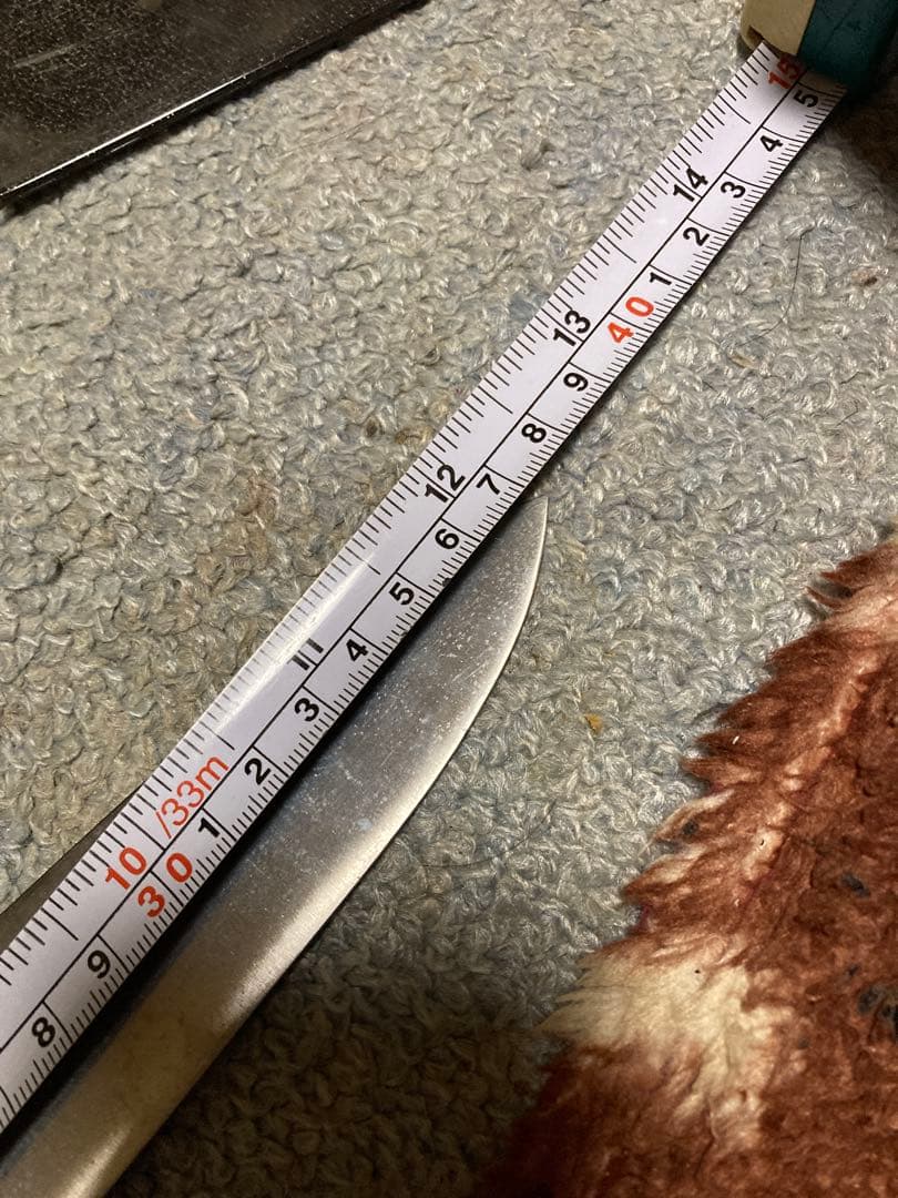 SEGIMOTO 牛刀 約33cm 専用ケース付き