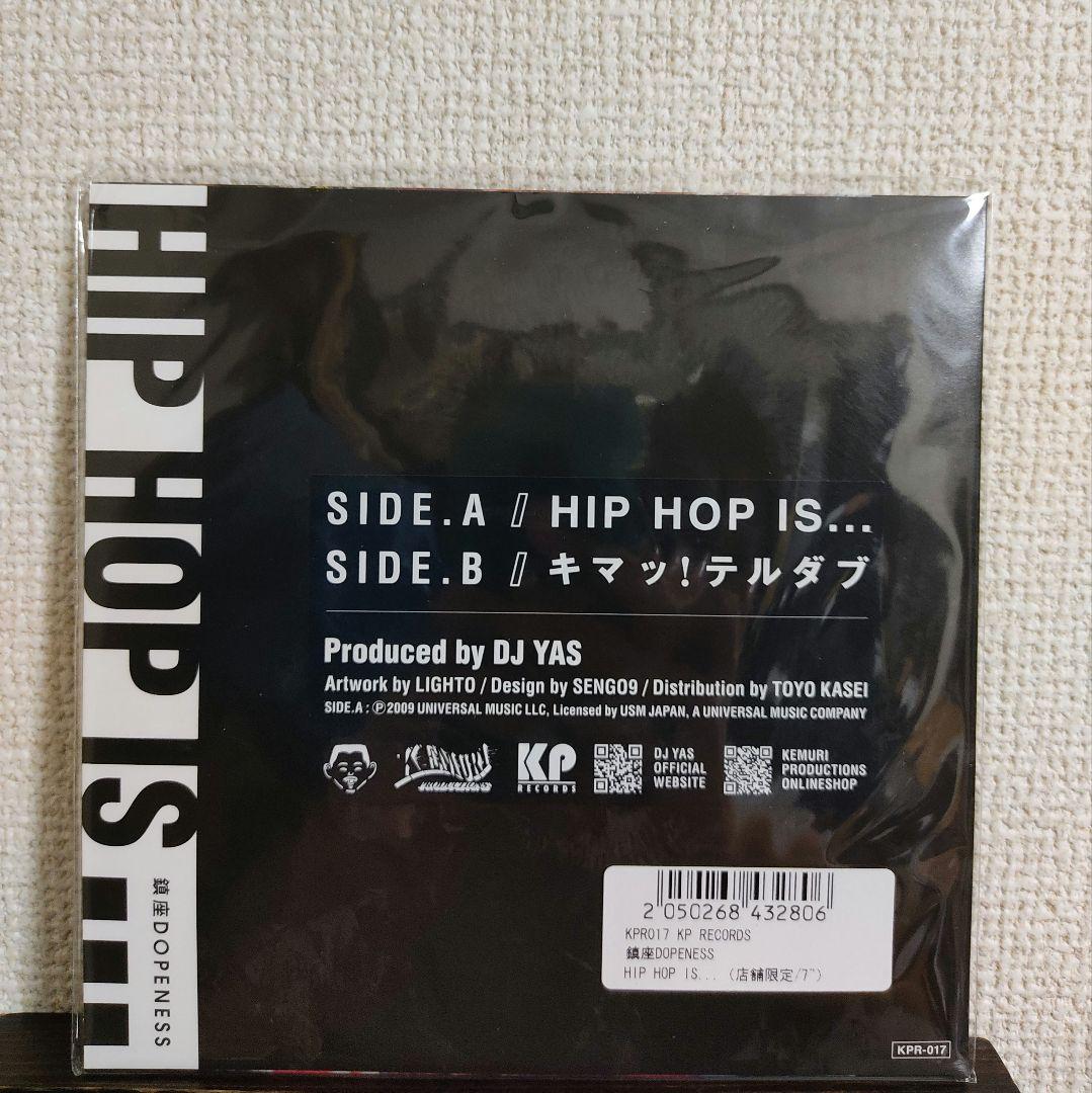 激レア!新品!鎮座NESS『HIP HOP IS..』レコード