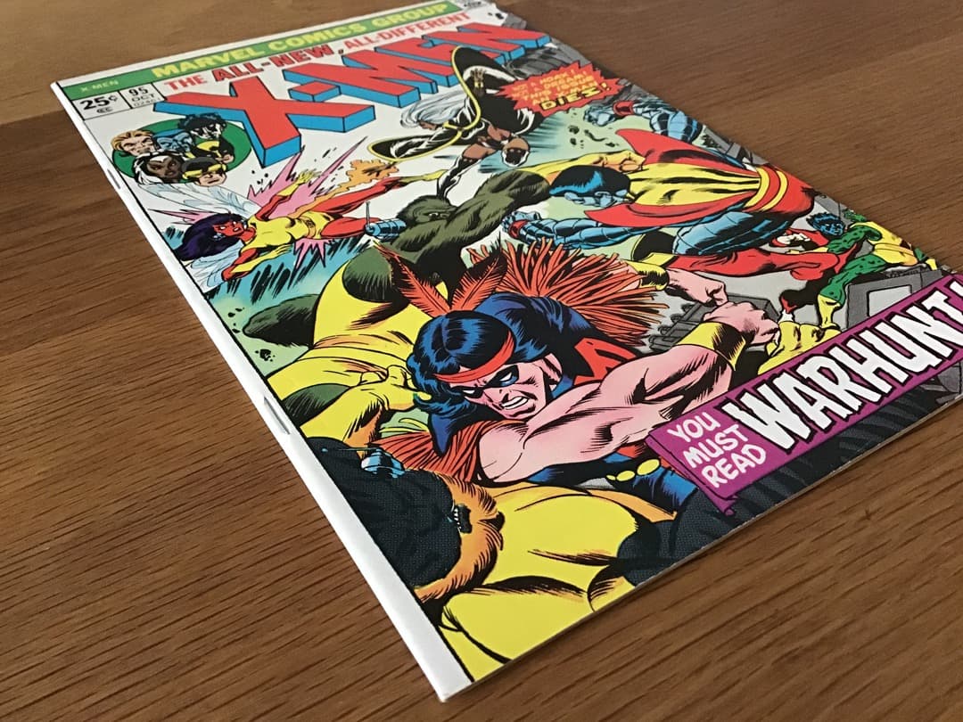X-men #95 サンダーバードの死❗️アメコミリーフ・ヴィンテージ
