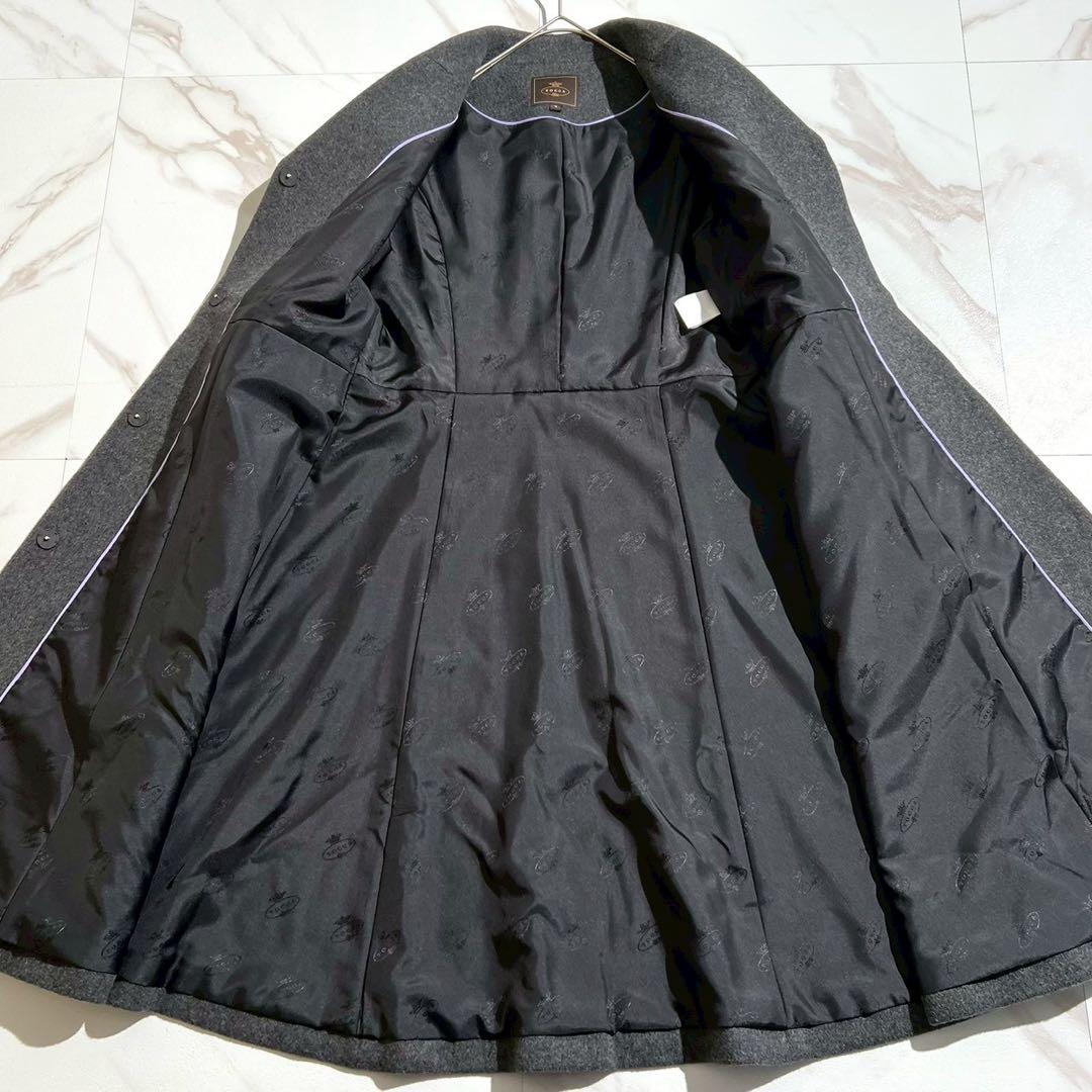 未使用級 2023AW トッカ 【消臭】MILKY PUFF ウールコート 2