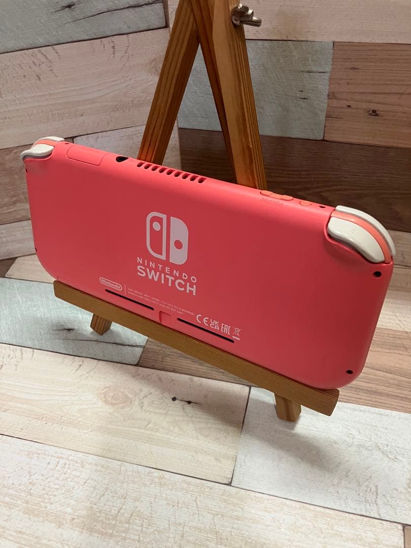 ジャンク　Switchライト　コーラルピンク　充電不良　みまもり設定
