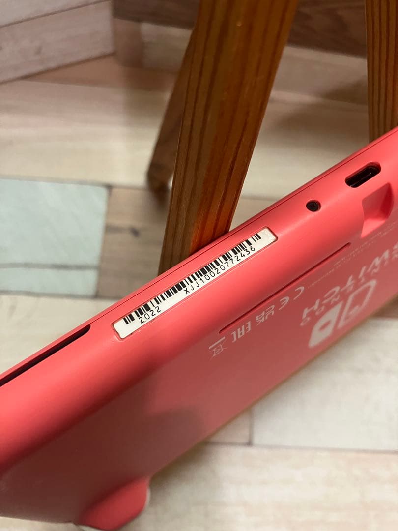 ジャンク　Switchライト　コーラルピンク　充電不良　みまもり設定