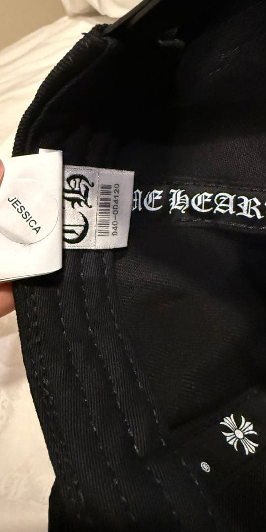 【正規品】クロムハーツ ホースシュー デニム ベースボールキャップ