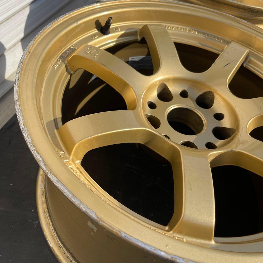 Raysレイズ希少グラムライツ軽量57s9.5j＋12