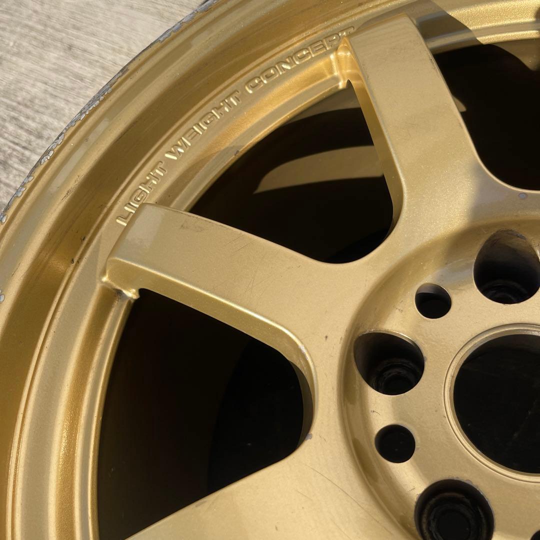 Raysレイズ希少グラムライツ軽量57s9.5j＋12