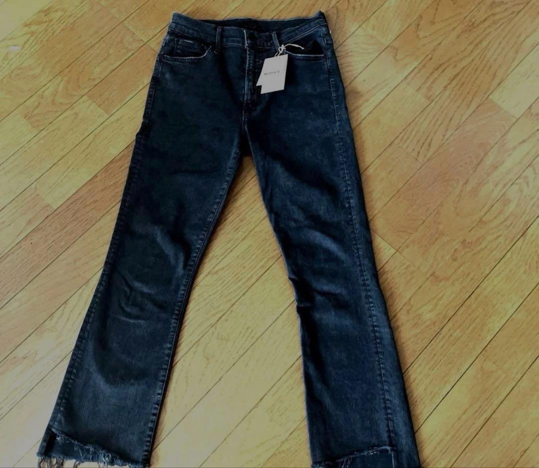 45,300円アパルトモン別注 MOTHERヴィンテージ加工パンツグレーブラック