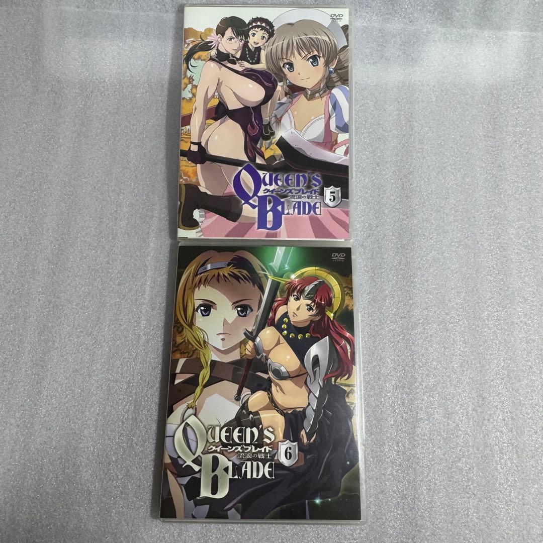 全6巻 特典付 クイーンズブレイド 流浪の戦士　DVD