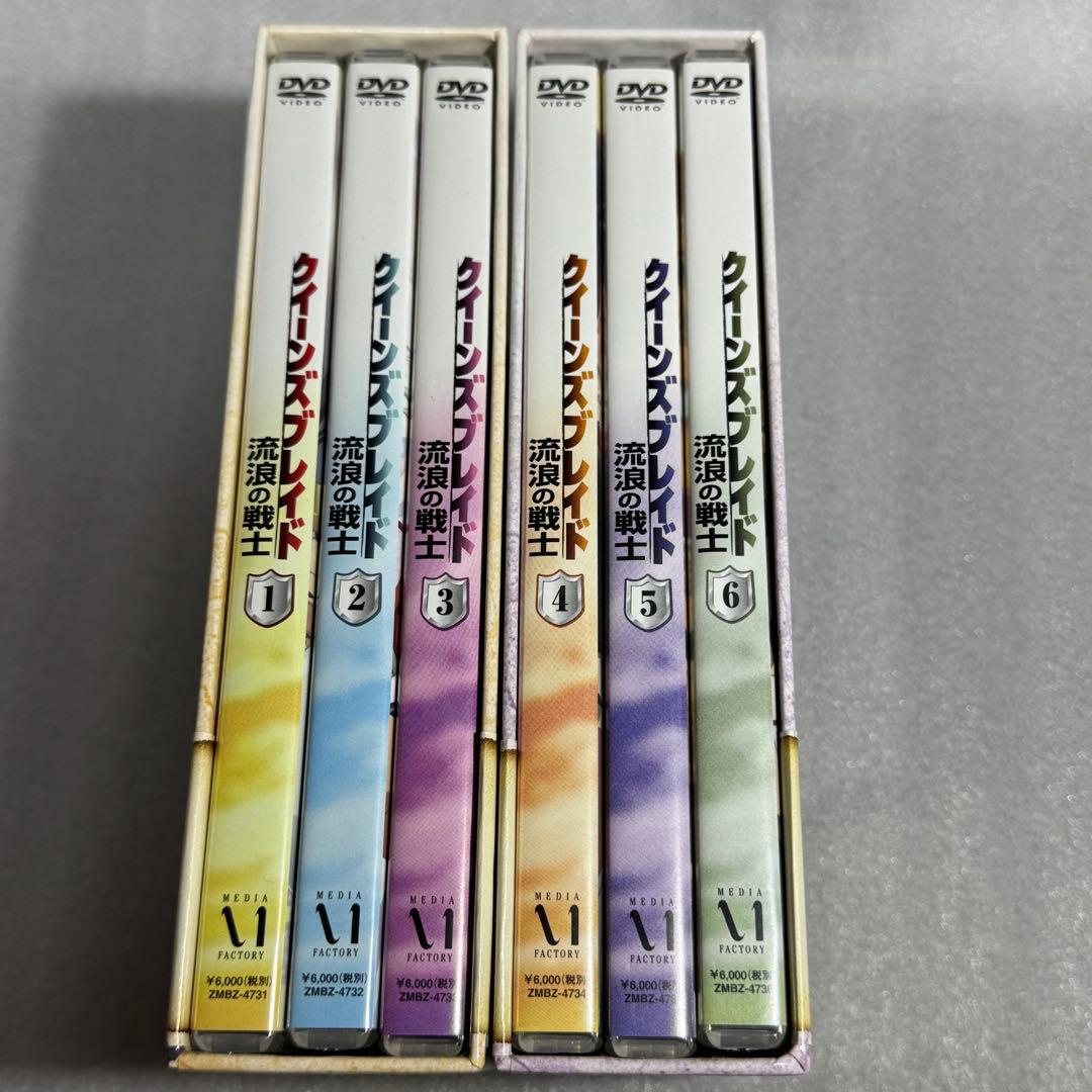 全6巻 特典付 クイーンズブレイド 流浪の戦士　DVD