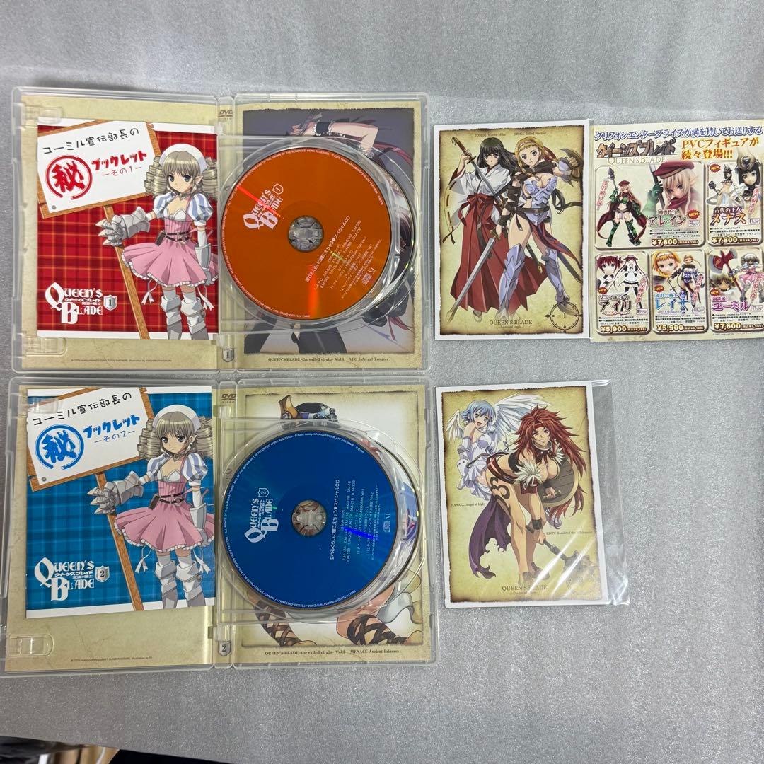 全6巻 特典付 クイーンズブレイド 流浪の戦士　DVD