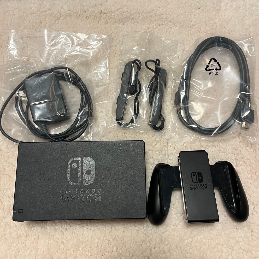 Nintendo Switch 本体 箱・付属品有り 赤/青 専用ケース付き