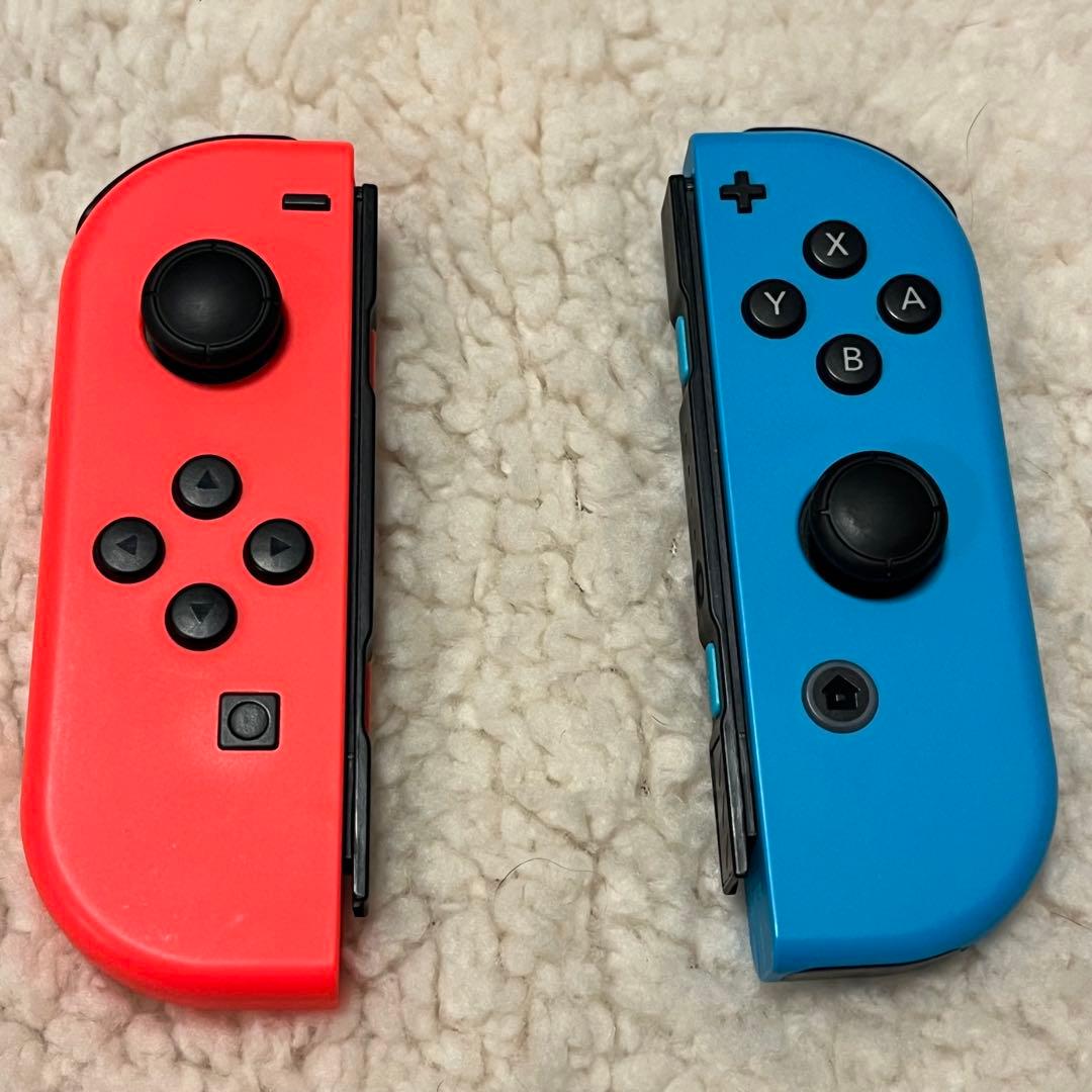 Nintendo Switch 本体 箱・付属品有り 赤/青 専用ケース付き