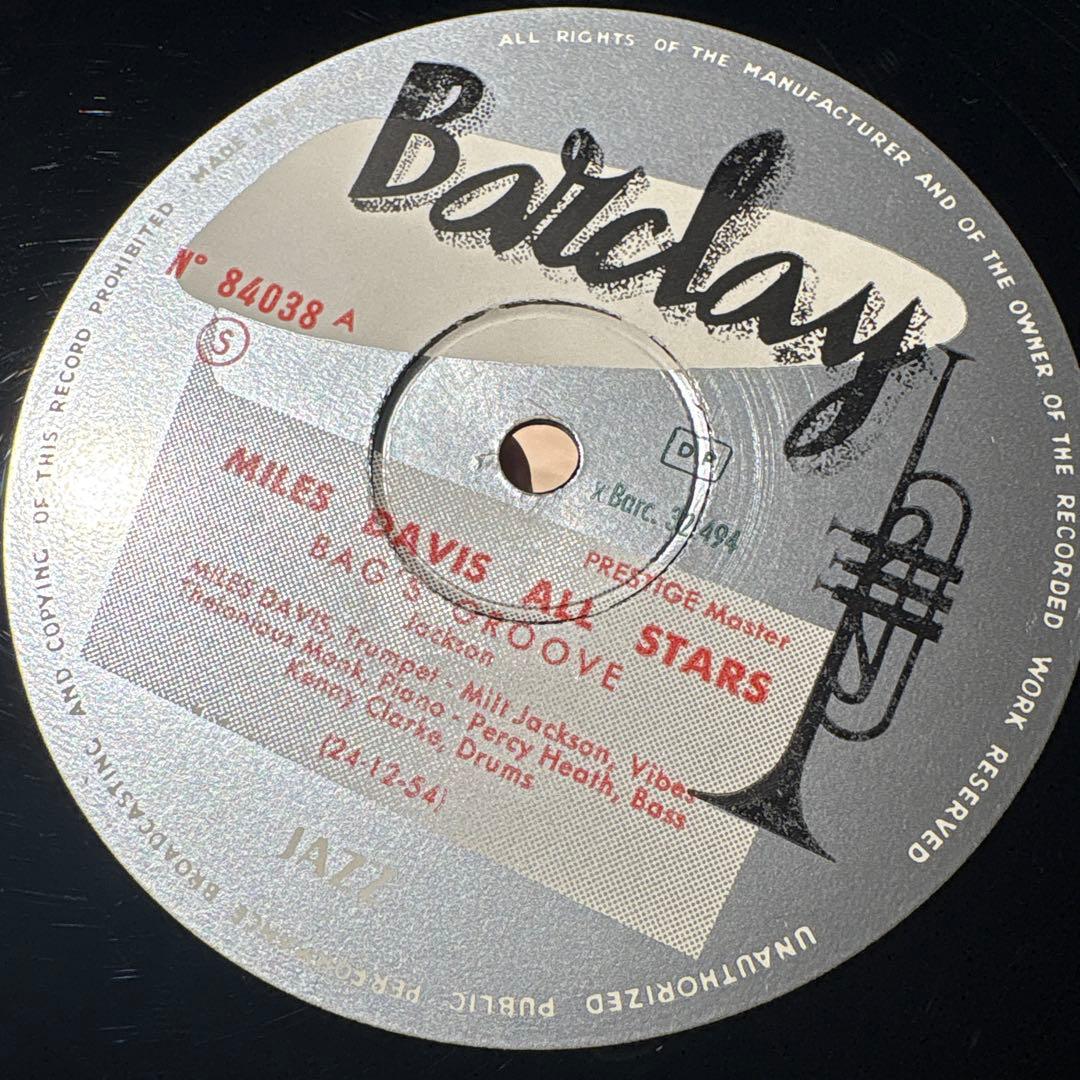 [レコード　仏原盤] Miles Davis All Stars 10 LP