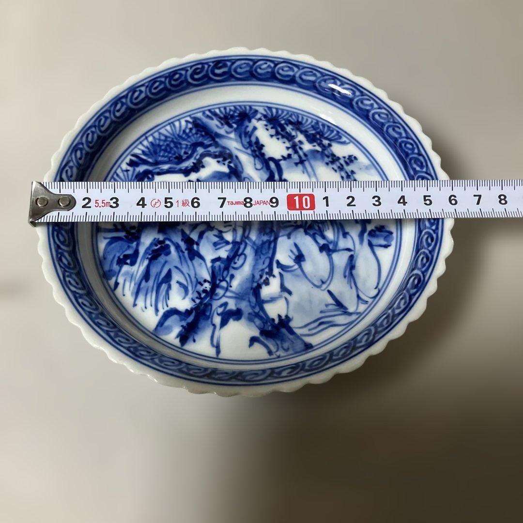 幻の名窯 清水焼 陶昌窯 京焼 太嶋陶昌作 平安 染付皿