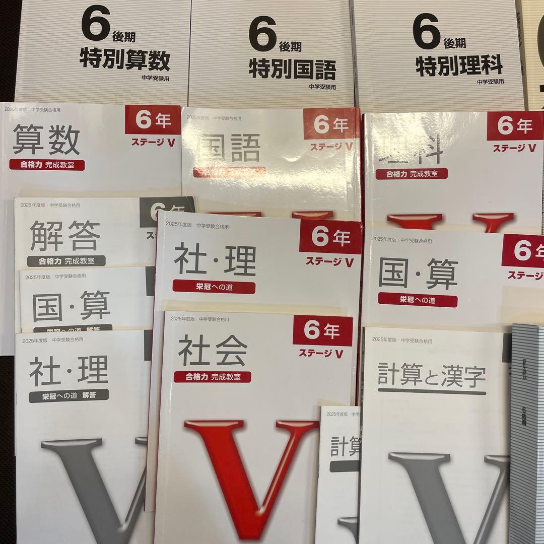 中学受験合格用　2025年度版 日能研6年　4教科