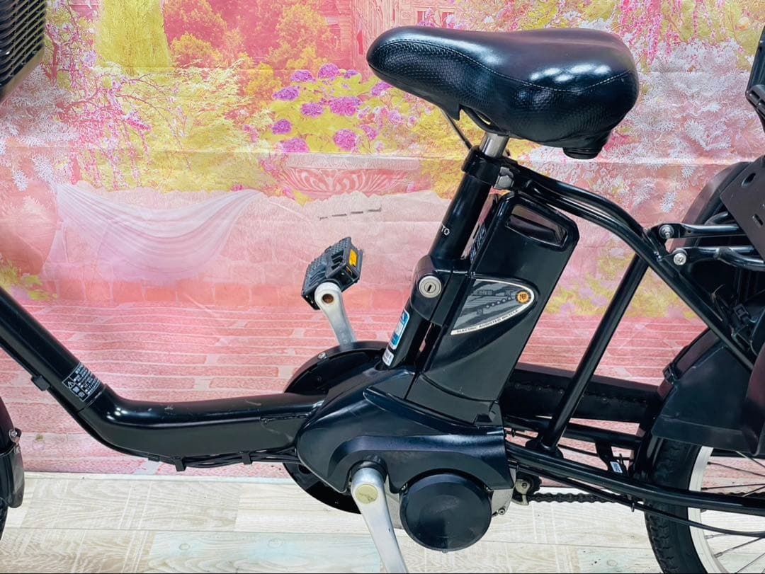 ZK3596 電動自転車 パナソニック 子供乗せ 20インチ 送料無料