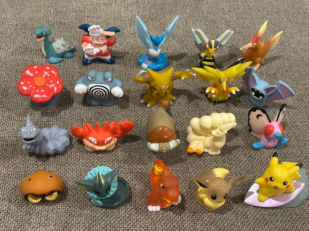 ポケットモンスター 指人形 60個セット【初期多数・クリア入り】