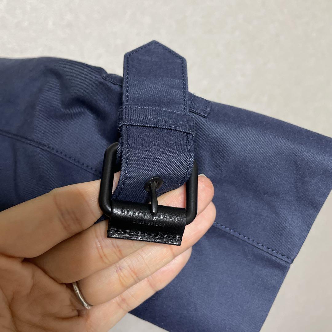美品　ライナー付　ブラックレーベルクレストブリッジ トレンチコート L 紺