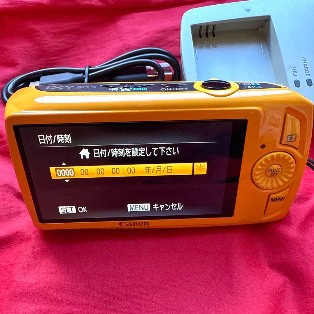 Canon IXY 30Sコンパクトデジタルカメラ イエロー キャノン デジカメ