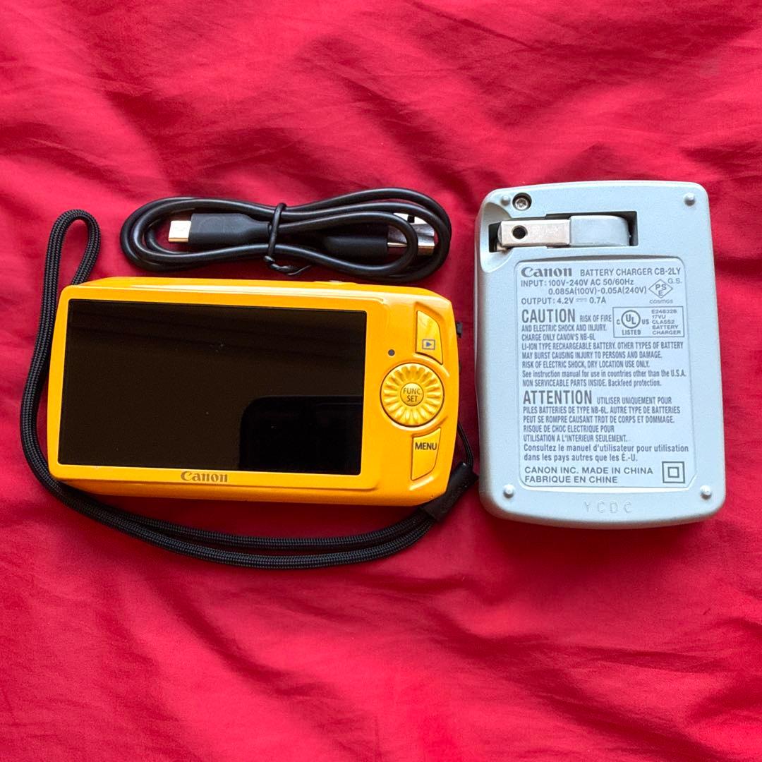 Canon IXY 30Sコンパクトデジタルカメラ イエロー キャノン デジカメ