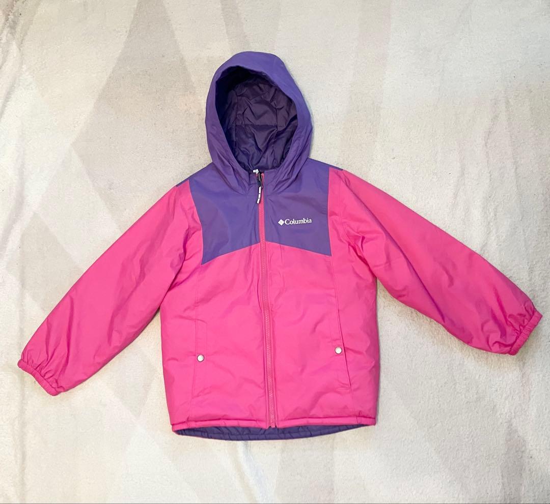 Columbia XS (120㎝) 子供用スキーウェアセット 手袋付き