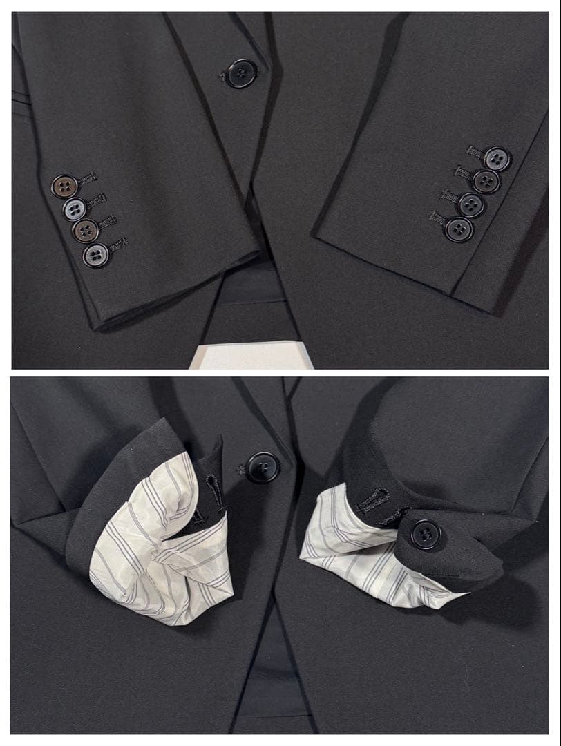 美品 Theory Tailor Gabe.N セットアップ 00 ブラック