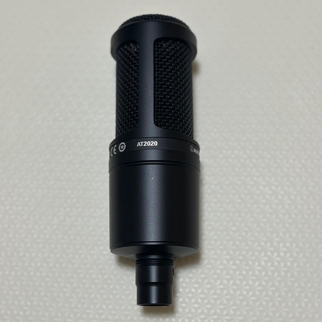 audio-technica AT2020 コンデンサーマイク 専用ケース付き