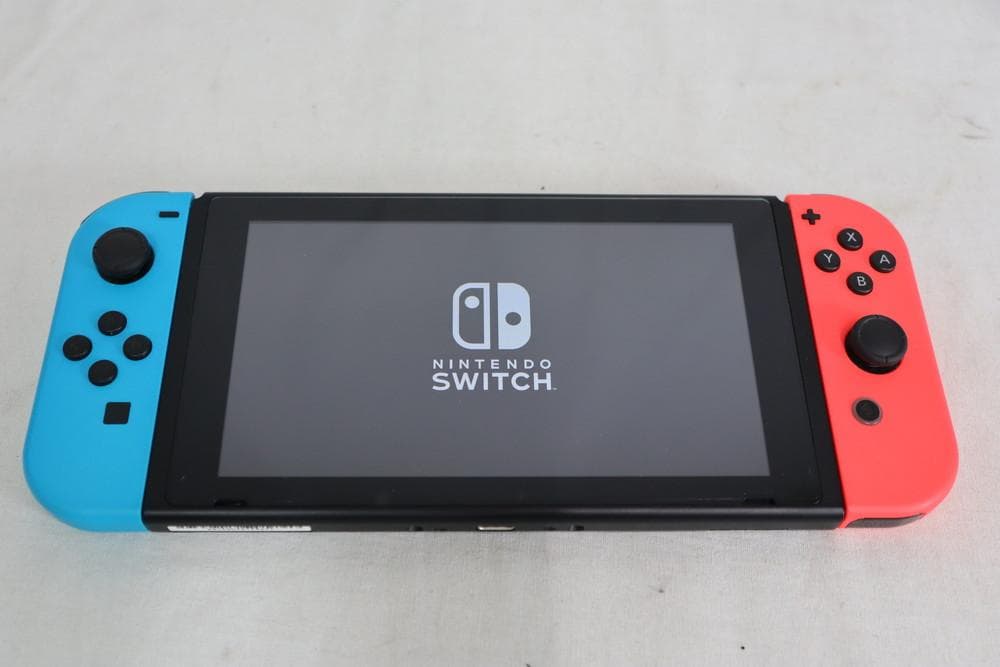 ◇NINTENDO SWITCH 任天堂スイッチ 赤青　07178