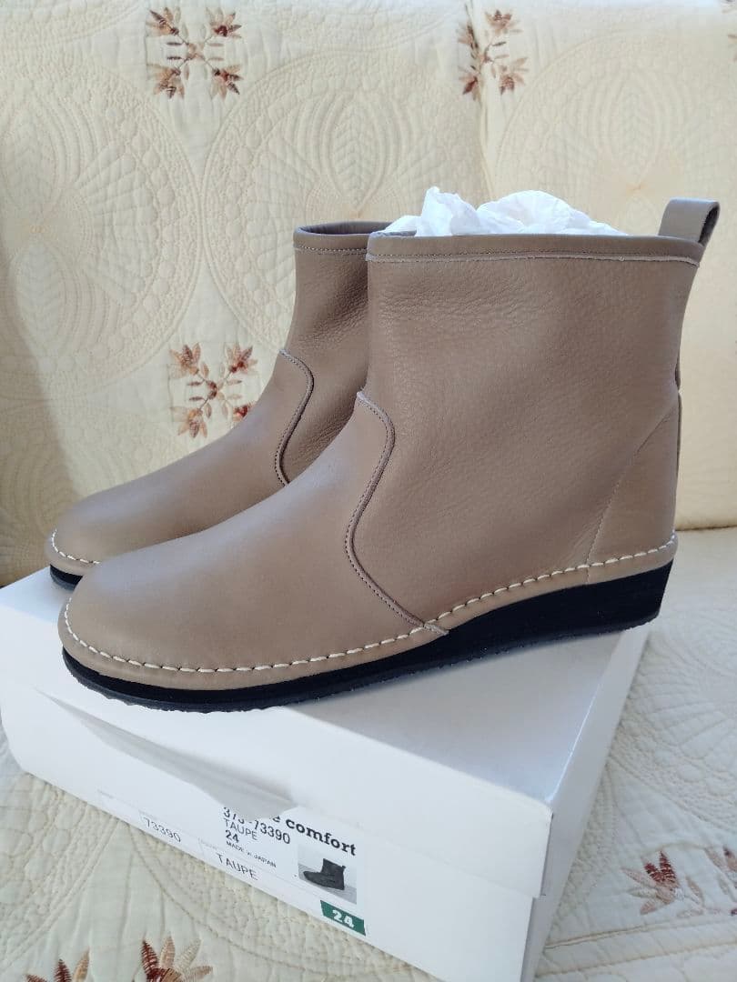 新品　ランブル　コンフォート　ramble confort ブーツ　本皮　本革