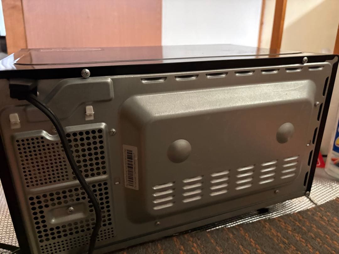 SHARP RE-F163-B コンパクト電子レンジ ブラック