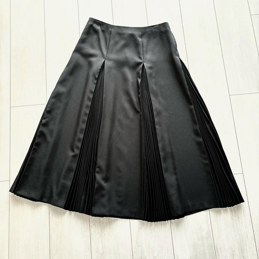 mizuiroind プリーツスカート　ブラック