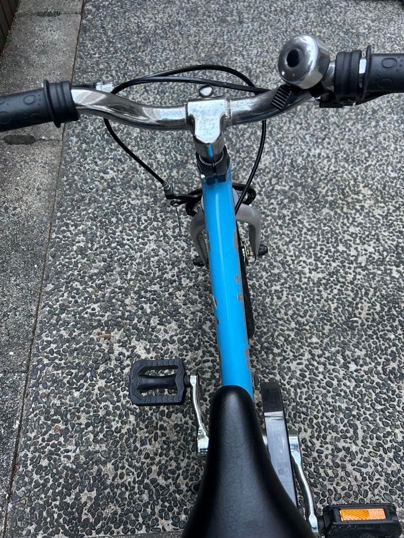 訳あり へんしんバイク2 自転車 ライトブルー